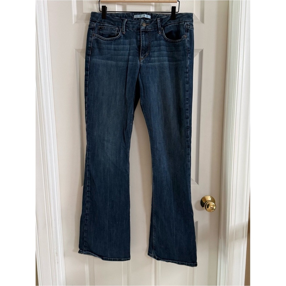 Joe's Jeans Muse Flare Leg Dark‎ Wash Denim Blue Jeans Womens Size 30